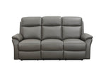 Nardo 3 Seater Electric Recliner Truffle front view picture