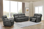 Nardo Electric Recliner Armchair Truffle life style picture with 3 and 2  seater sfa