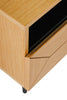 Natural oak bedside furniture for modern decor
