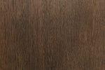 Smoked oak Nate Bedside Table nightstand with open storage
