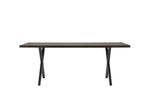 Stylish Smoked Oak Rectangle Dining Table for Modern Homes
