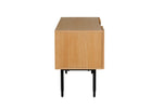 Contemporary Nate TV Unit 1.2 m Natural Oak Design
