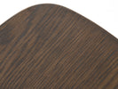 Natu Console Table Espresso Oil top view picture of the table's top