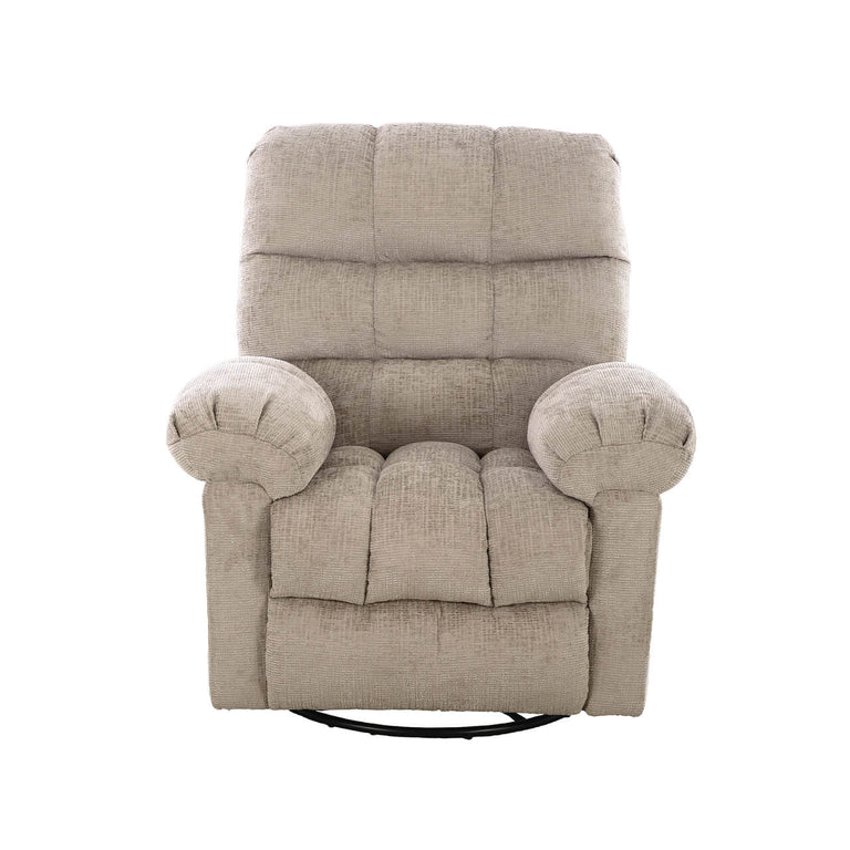 Nellie Glider Swivel Recliner Armchair Latte