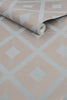 Luxurious grey wallpaper with metallic triangles