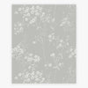 Elegant Leaf Grey Wallpaper for Home Décor