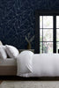 Contemporary geometric wallpaper Scatter Geo Navy