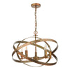 Nitya 5 Light Pendant chandeliers for contemporary lighting


