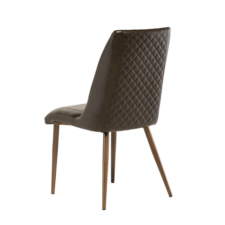 Noah Dining Chair Dark Brown (Set of 2)