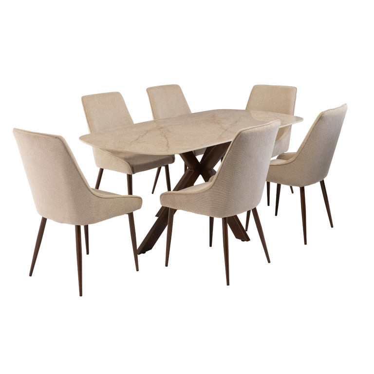 Nocturn Rectangle Dining Table 1.8m