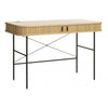 Nola Desk Natural Oak picture on the white background