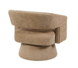 Orla Accent Chair Oatmeal white a swivel function