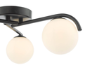 Elegant Lighting Fixture - Orlena 3 Light Flush