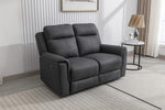 Orwell 2 Seater Sofa Electric Recliner Battersea Gunmetal life style photo