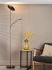 Osbert Mother & Child Floor Lamp Satin Bronze LED life style picture