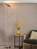 Osbert Mother & Child Floor Lamp Satin Nickel LED perfect for any space