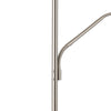 Osbert Mother & Child Floor Lamp Satin Nickel LED close view picture of the adjustable child lamp trim