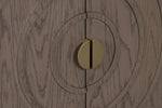 Oslo 4 Door Sideboard with antique brass handles