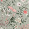 Laura Ashley Otterham Garden Wallpaper Pistachio Green picture of the wallpaper roll