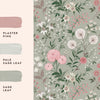 Laura Ashley Otterham Garden Wallpaper Pistachio Green perfect fit with those paint colors