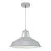 Modern kitchen pendant lighting Owain 1 Light Pendant Grey

