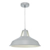 Elegant pendant light Owain 1 Light Pendant Grey

