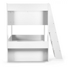 Versatile bunk bed perfect for any decor.
