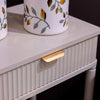 Parson 1 Drawer End Table close view picture of the drawer design