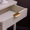 Parson 1 Drawer End Table close view picture of the opened drawer
