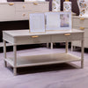Parson 2 Drawer Coffee Table life style picture