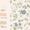 Laura Ashley Pennywell Grove Wallpaper Chalk Blue perfect fit with those paint colors