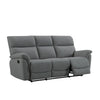Phoenix 3 Seater Sofa Recliner Anthracite picture on the white background