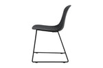 Pico Dining Chair Black side view picture