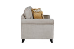 Pippa 2 Seater Sofa Mink side view picture