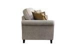 Pippa 3 Seater Sofa Mink side view picture