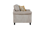 Pippa Accent Chair Mink picture rom the side