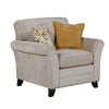 Pippa Accent Chair Mink picture on the white background