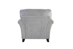 Pippa Accent Chair Silver picture from the back