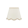 Poma Natural & Taupe Linen Tapered Drum Shade 25cm picture on the white background