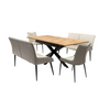 Crafted with MDF and real oak veneers for a premium look
