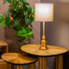 Ray Nest of 2 Side Tables Ginger Teak picture of the table tops