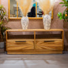 Ray TV Unit Ginger Teak life style picture