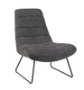 Reese Accent Chair Grey - Modern Lounge Living Room Furniture