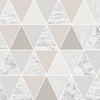 Elegant wallpaper with a geometric design – Graham & Brown Reflections Natural Wallpaper
