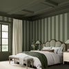 Superfresco Easy Regent Stripe Wallpaper Forest life style picture