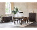 Revere Dining Chair Latte Melange life style picture around dining table