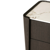 Sleek silhouette brings contemporary flair to your home.