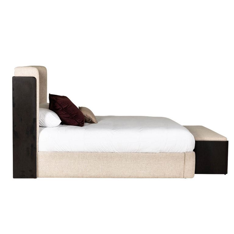 Rhodes King Size Bed Ebony