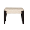 Practical seating option for grooming and styling.