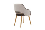 Ripley Dining Chair Brown picture from the back